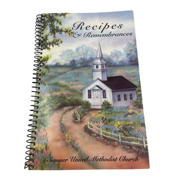 Sumner United Methodist Church Community Cookbook IL Midwest Recipes - Picture 1 of 3
